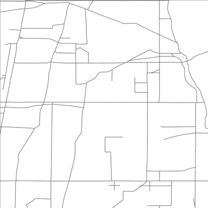 ROAD MAP OF PAJARITO MESA, NEW MEXICO BY MAPBAKES