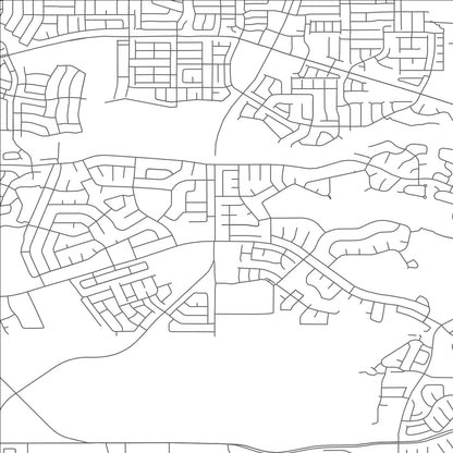 ROAD MAP OF PARADISE HILLS, NEW MEXICO BY MAPBAKES