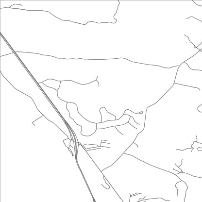 ROAD MAP OF PEAK PLACE, NEW MEXICO BY MAPBAKES