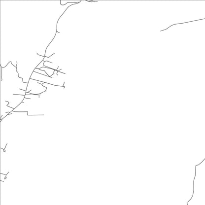 ROAD MAP OF PONDEROSA, NEW MEXICO BY MAPBAKES