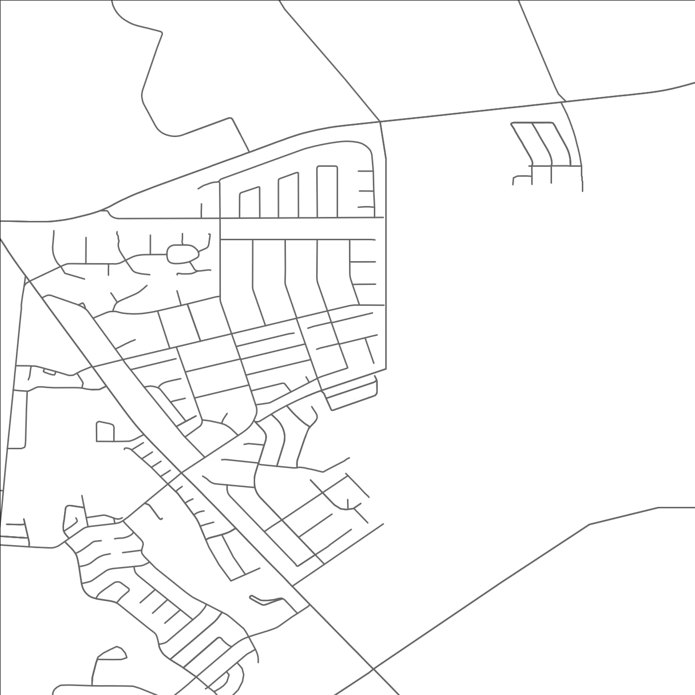 ROAD MAP OF RIO COMMUNITIES, NEW MEXICO BY MAPBAKES