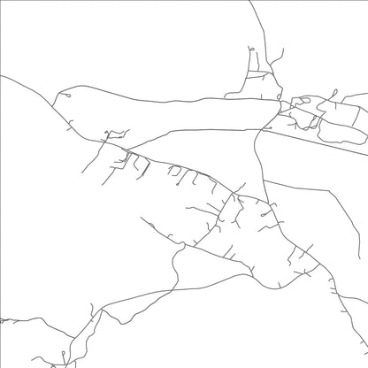 ROAD MAP OF RIO LUCIO, NEW MEXICO BY MAPBAKES