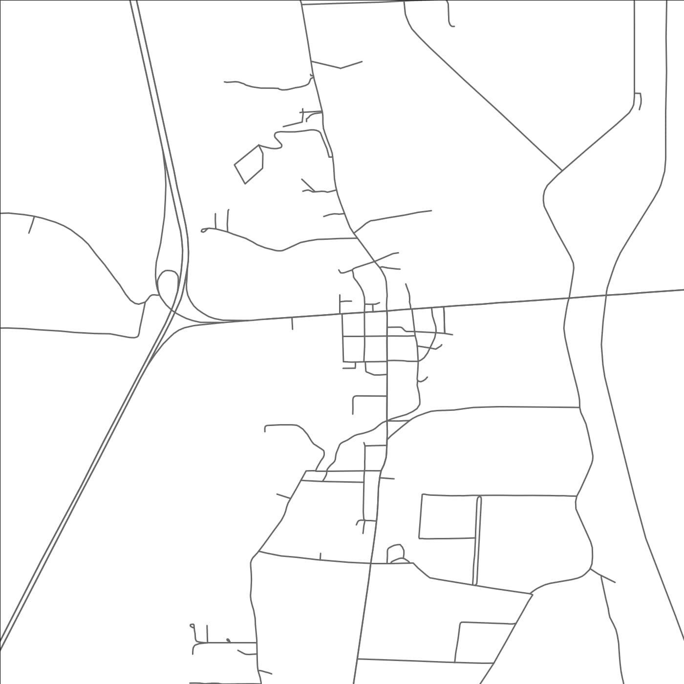 ROAD MAP OF SAN ANTONIO, NEW MEXICO BY MAPBAKES