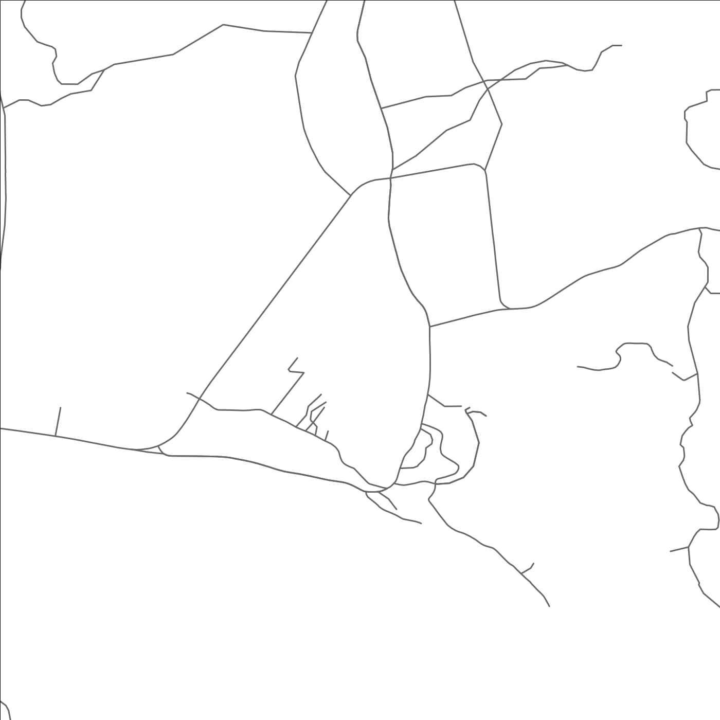 ROAD MAP OF SAN MATEO, NEW MEXICO BY MAPBAKES