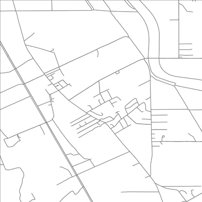 ROAD MAP OF SAN MIGUEL, NEW MEXICO BY MAPBAKES