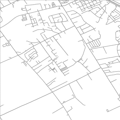 ROAD MAP OF SAN PABLO, NEW MEXICO BY MAPBAKES