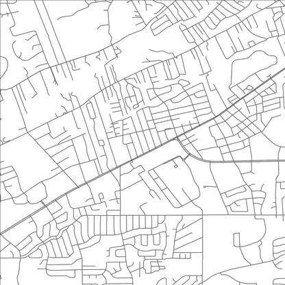 ROAD MAP OF SANTA FE, NEW MEXICO BY MAPBAKES