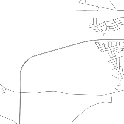 ROAD MAP OF SANTA TERESA, NEW MEXICO BY MAPBAKES
