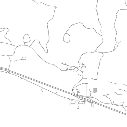 ROAD MAP OF SOHAM, NEW MEXICO BY MAPBAKES