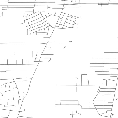 ROAD MAP OF SOUTH VALLEY, NEW MEXICO BY MAPBAKES