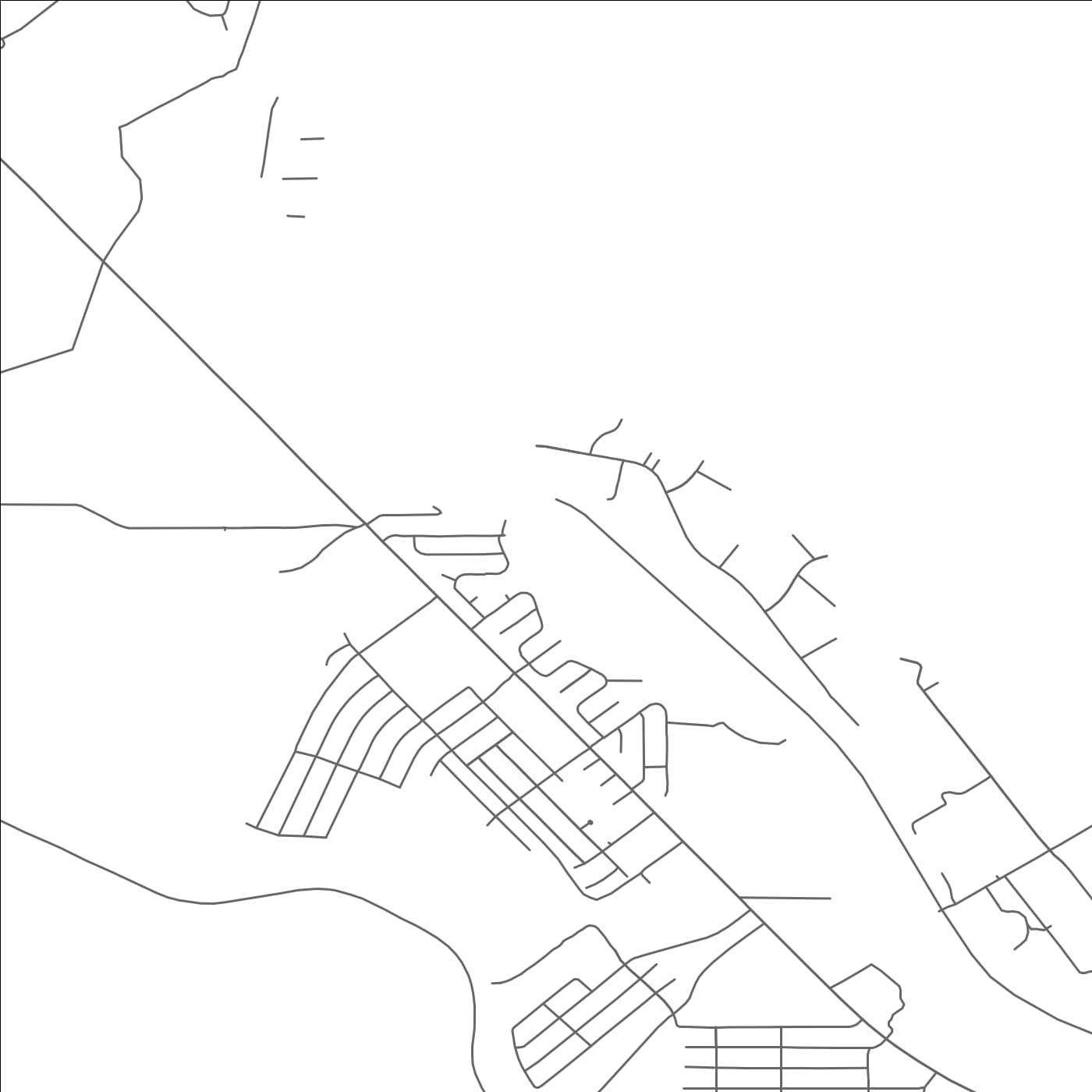 ROAD MAP OF SUNLAND PARK, NEW MEXICO BY MAPBAKES