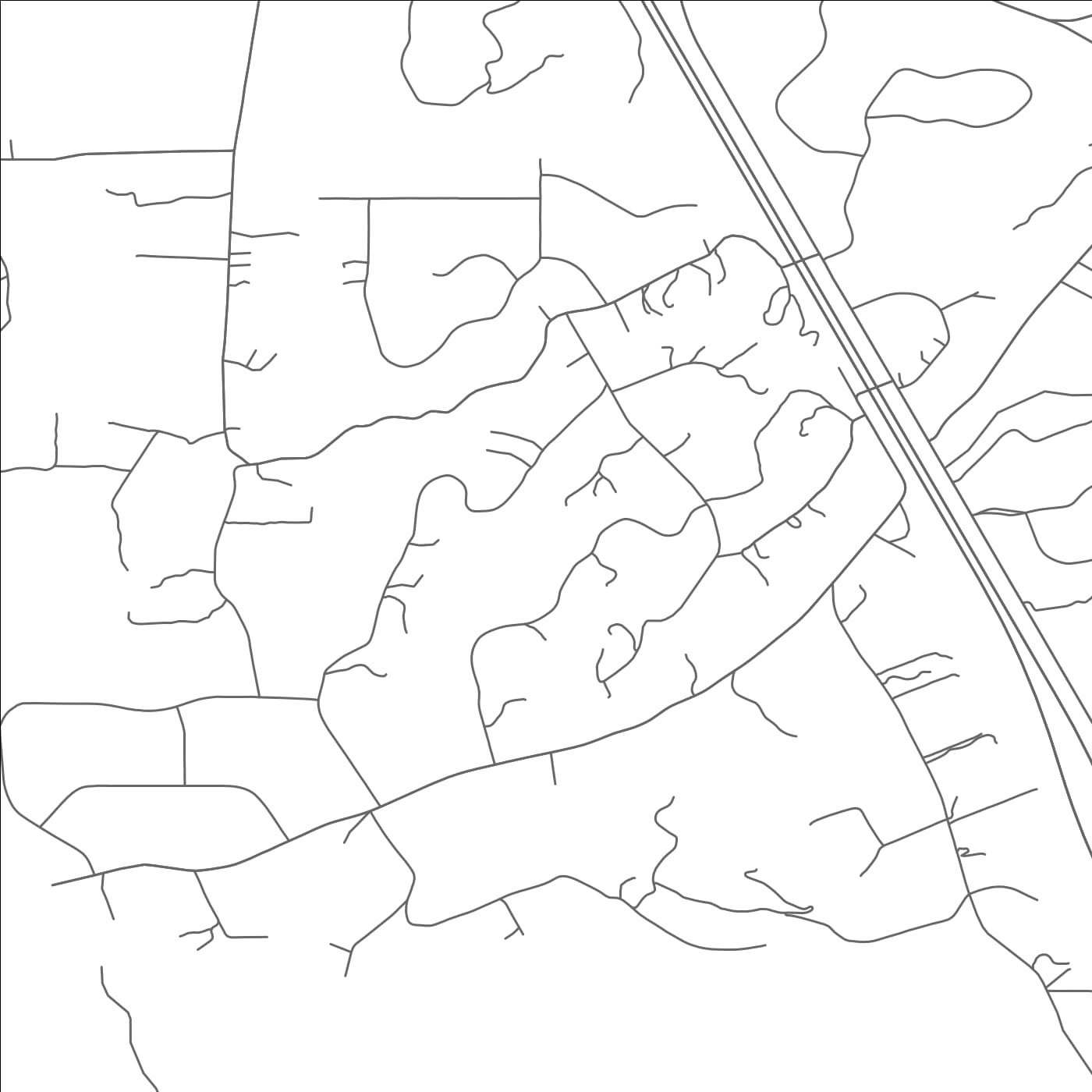 ROAD MAP OF SUNLIT HILLS, NEW MEXICO BY MAPBAKES