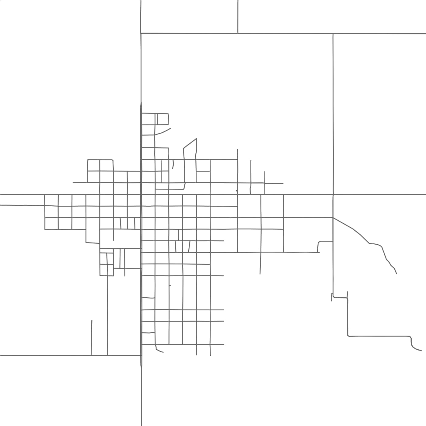 ROAD MAP OF TATUM, NEW MEXICO BY MAPBAKES