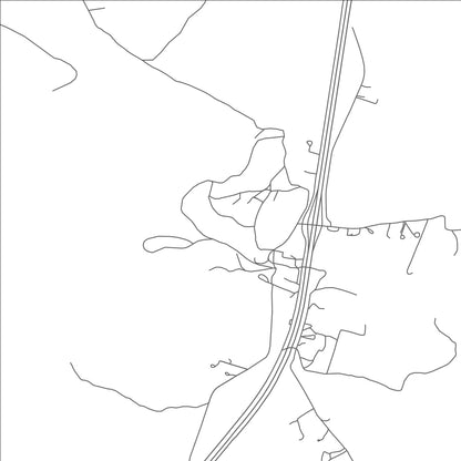 ROAD MAP OF TECOLOTE, NEW MEXICO BY MAPBAKES