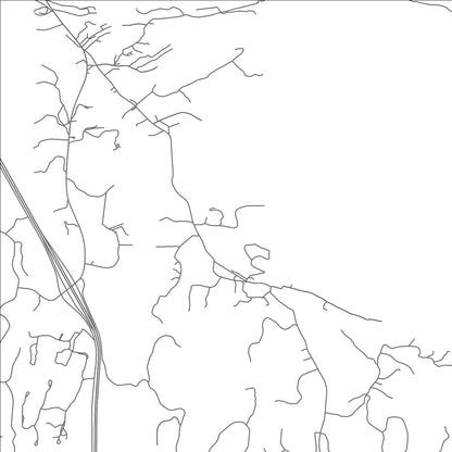 ROAD MAP OF TESUQUE, NEW MEXICO BY MAPBAKES