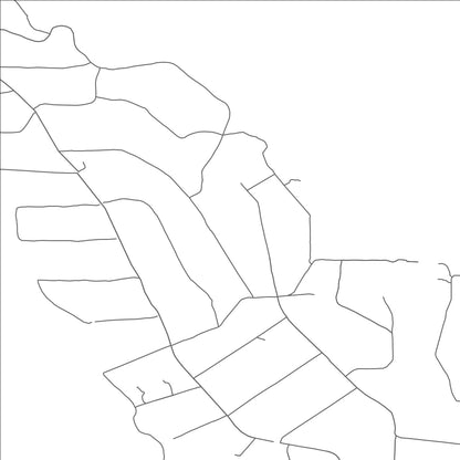 ROAD MAP OF TIMBERLAKE, NEW MEXICO BY MAPBAKES