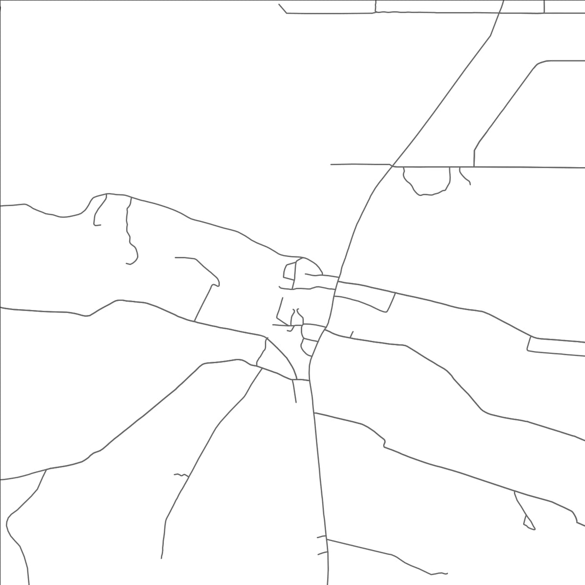 ROAD MAP OF TORREON, NEW MEXICO BY MAPBAKES