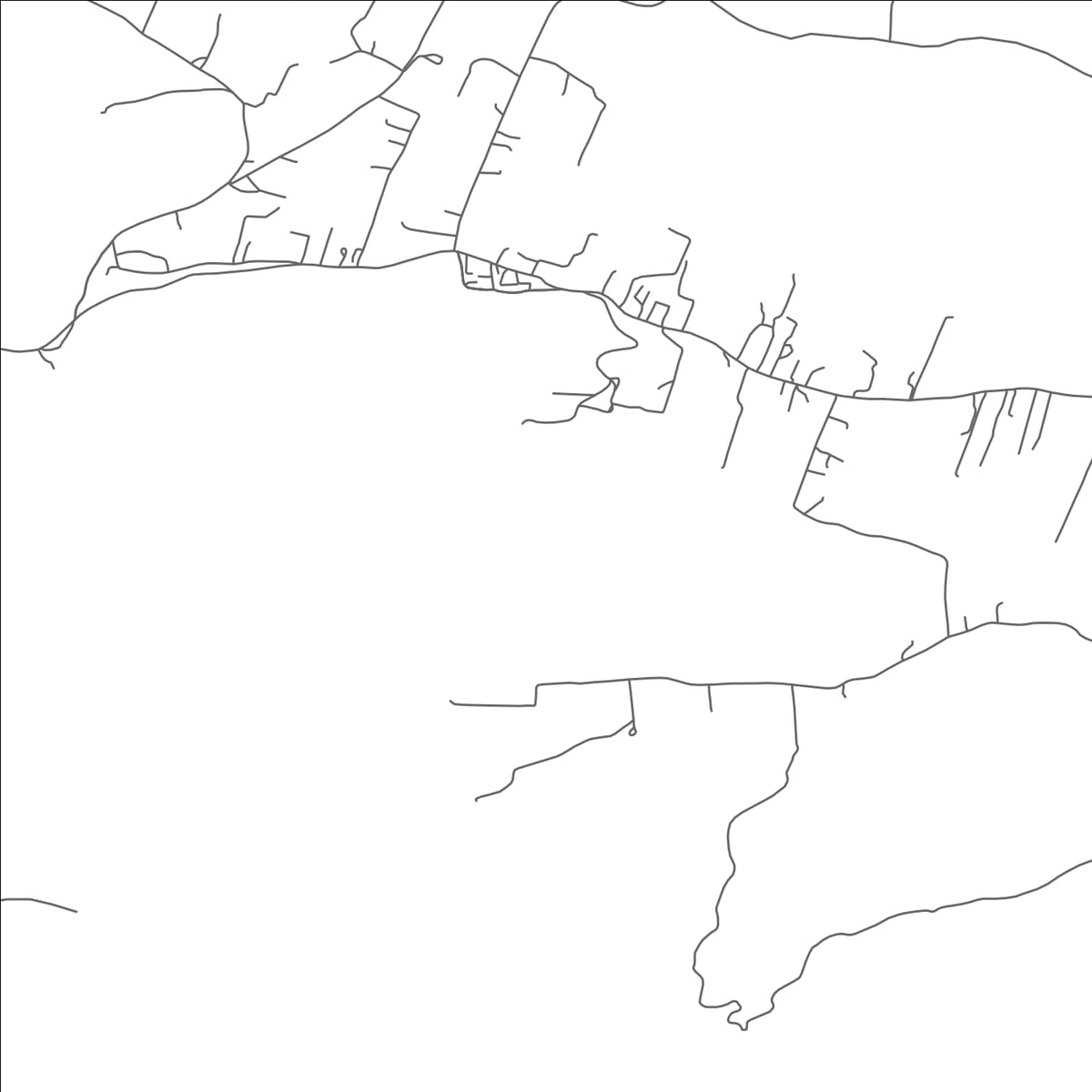 ROAD MAP OF TRUCHAS, NEW MEXICO BY MAPBAKES