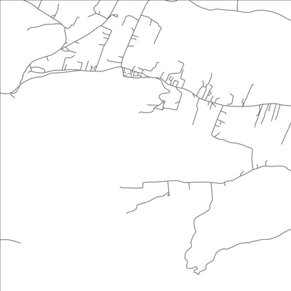 ROAD MAP OF TRUCHAS, NEW MEXICO BY MAPBAKES