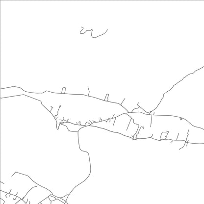 ROAD MAP OF VADITO, NEW MEXICO BY MAPBAKES