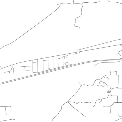 ROAD MAP OF WILLIAMS ACRES, NEW MEXICO BY MAPBAKES