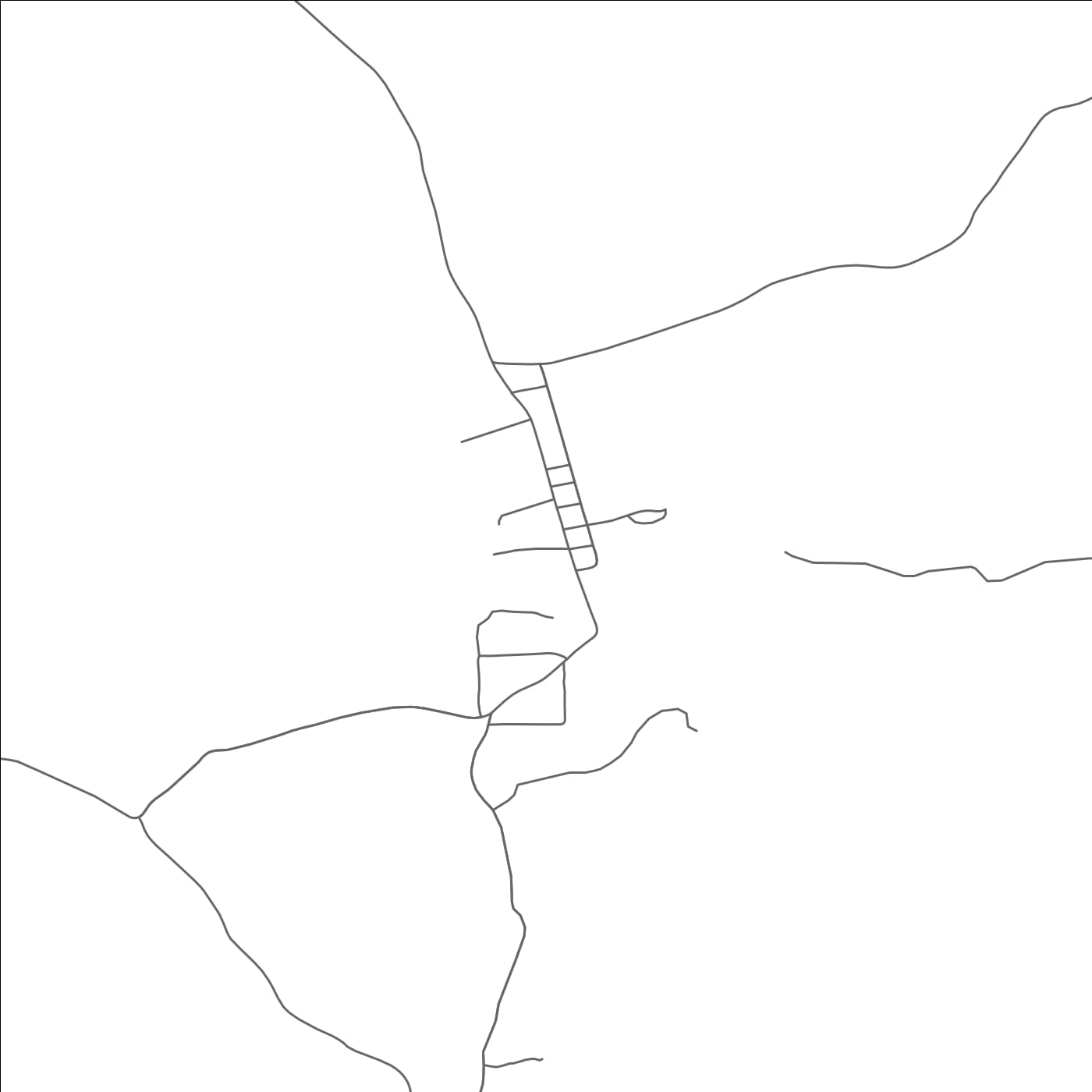 ROAD MAP OF WINSTON, NEW MEXICO BY MAPBAKES