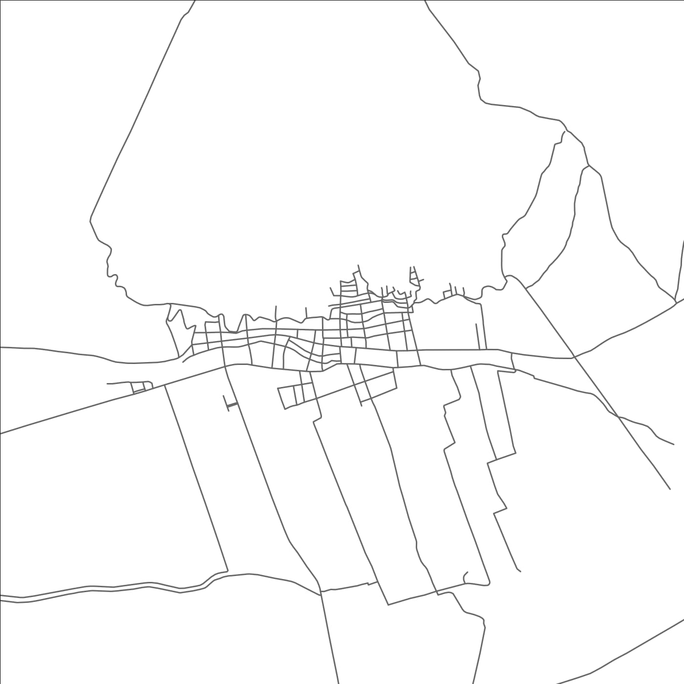 ROAD MAP OF ASCOPE, PERU BY MAPBAKES