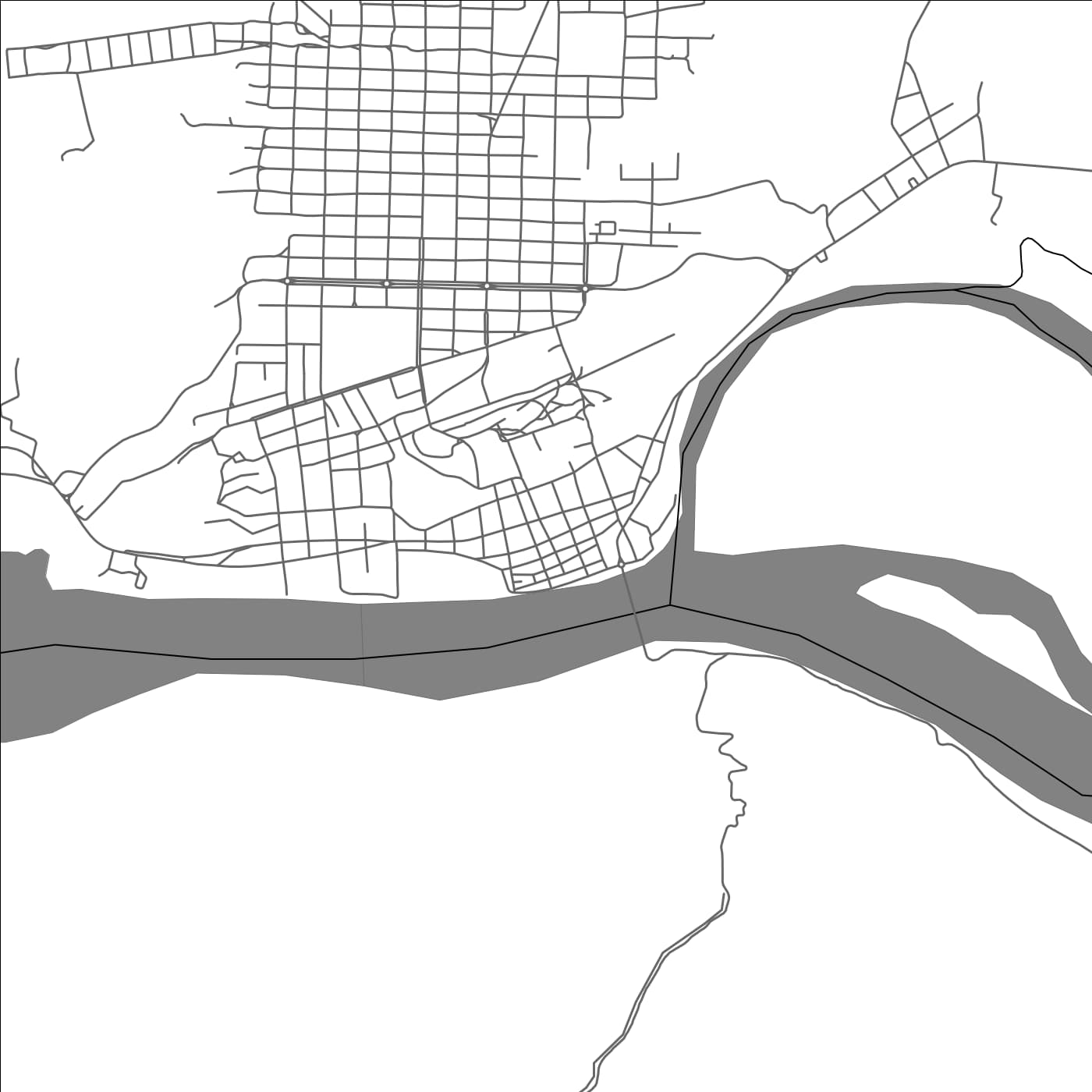 ROAD MAP OF BELLAVISTA, PERU BY MAPBAKES