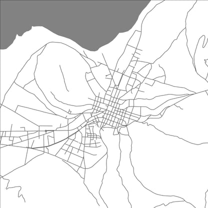 ROAD MAP OF JULI, PERU BY MAPBAKES