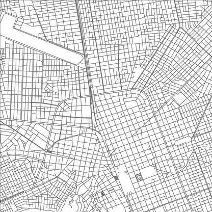 ROAD MAP OF JULIACA, PERU BY MAPBAKES