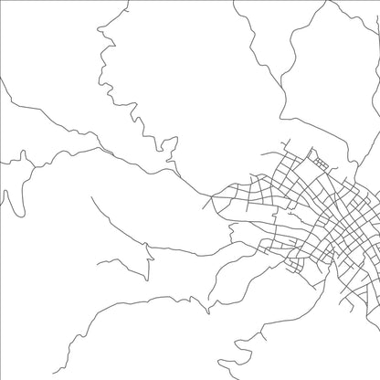 ROAD MAP OF LAMAS, PERU BY MAPBAKES
