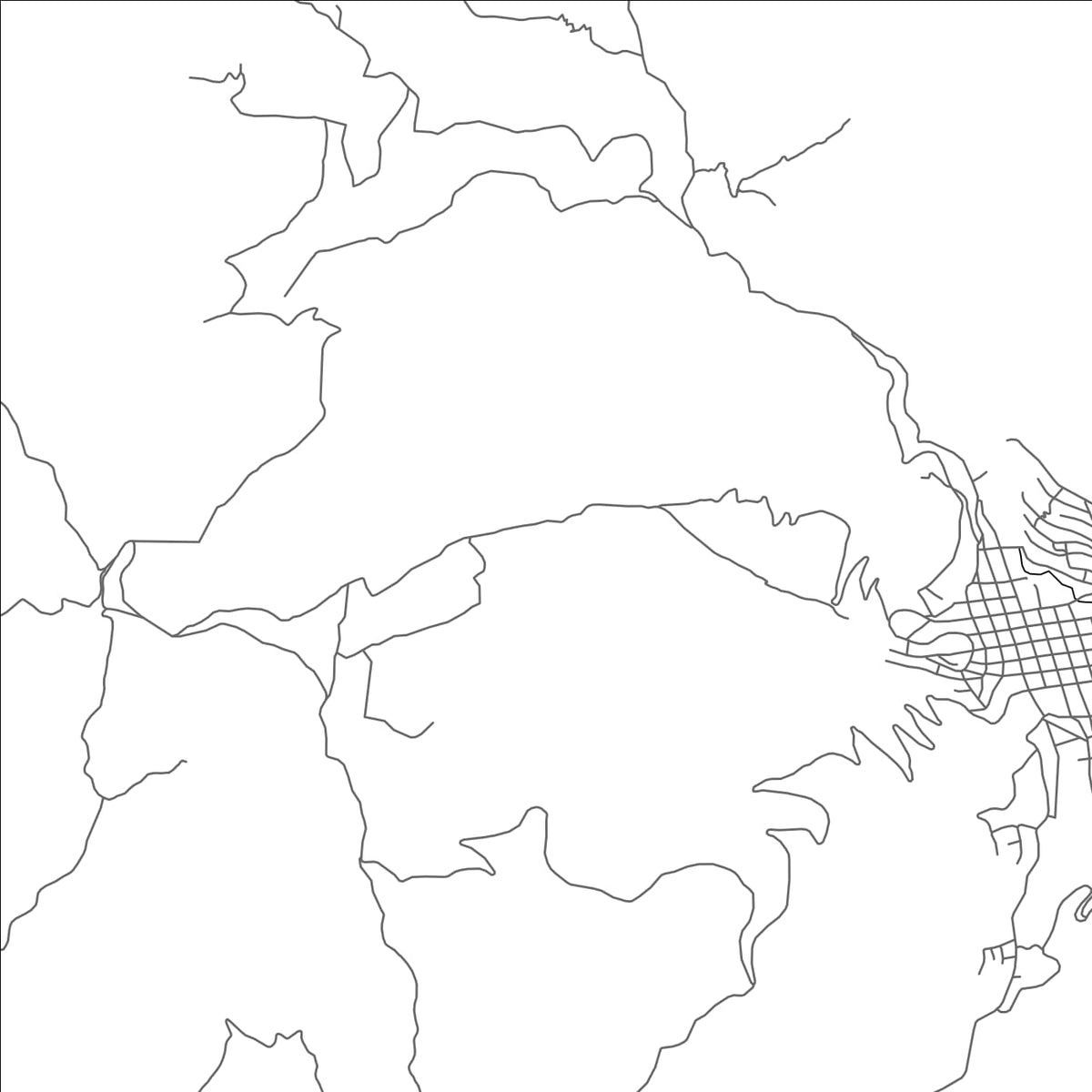 ROAD MAP OF OTUZCO, PERU BY MAPBAKES