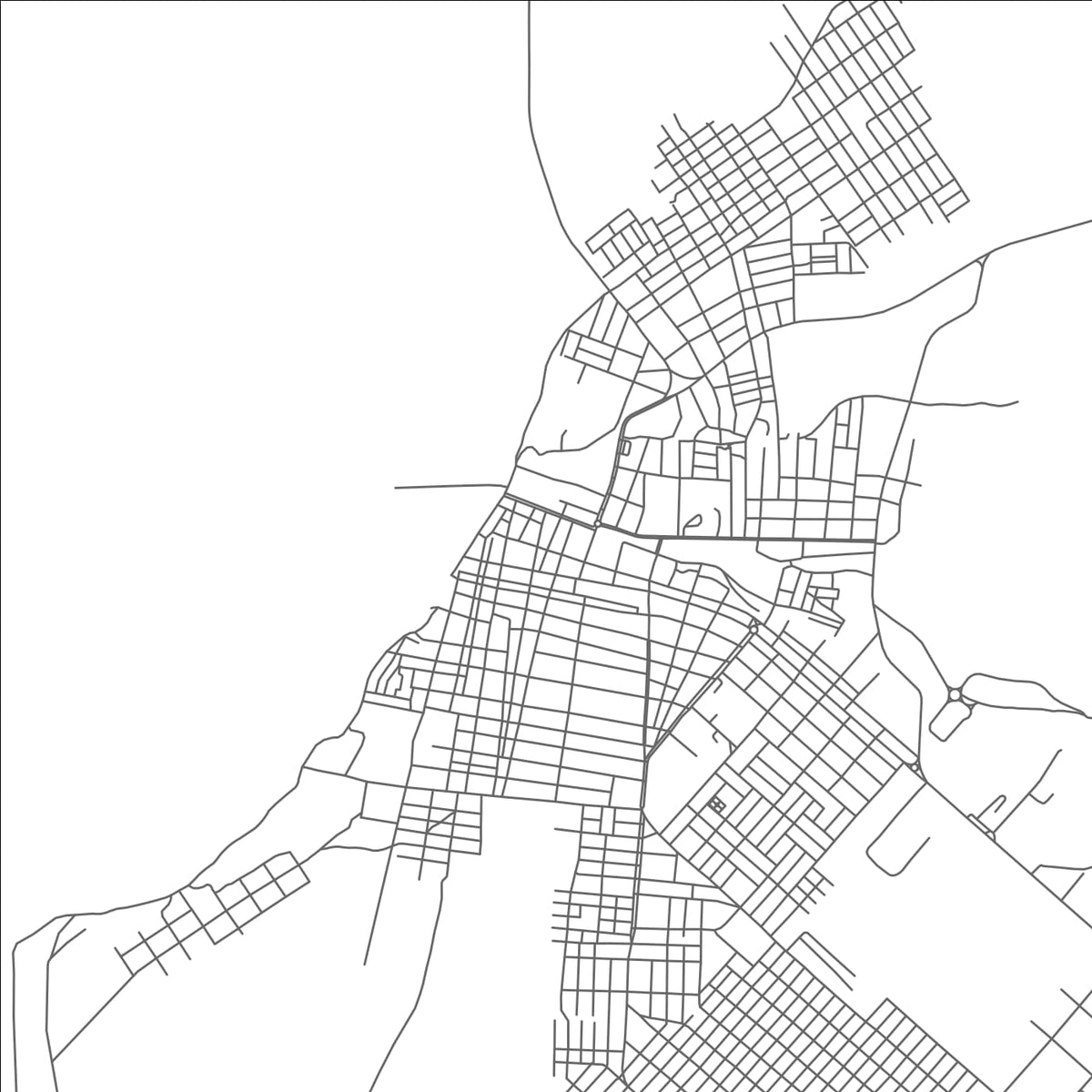 ROAD MAP OF PACASMAYO, PERU BY MAPBAKES