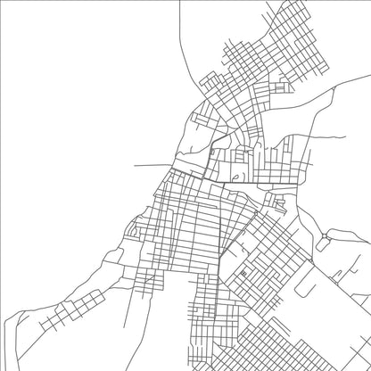 ROAD MAP OF PACASMAYO, PERU BY MAPBAKES