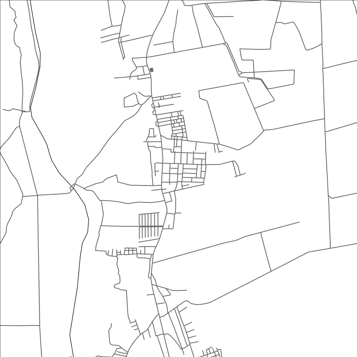 ROAD MAP OF SANTIAGO, PERU BY MAPBAKES