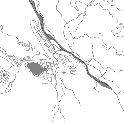 ROAD MAP OF URCOS, PERU BY MAPBAKES