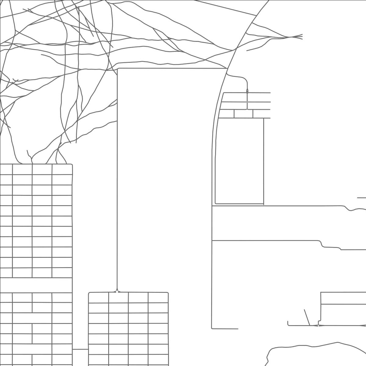 ROAD MAP OF ABŪ AQLĪLAH, QATAR BY MAPBAKES