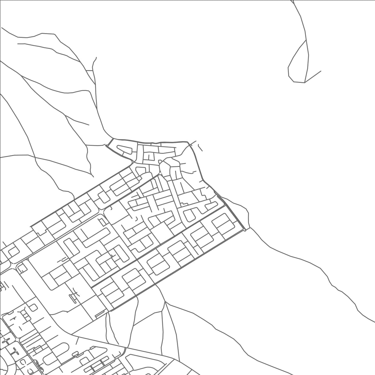 ROAD MAP OF ADH DHAKHĪRAH, QATAR BY MAPBAKES