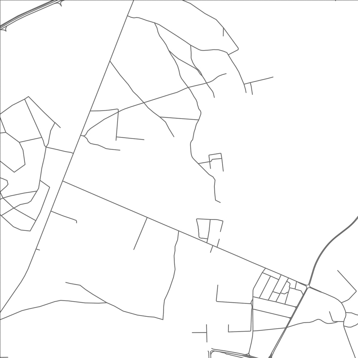 ROAD MAP OF AL GHĀF, QATAR BY MAPBAKES