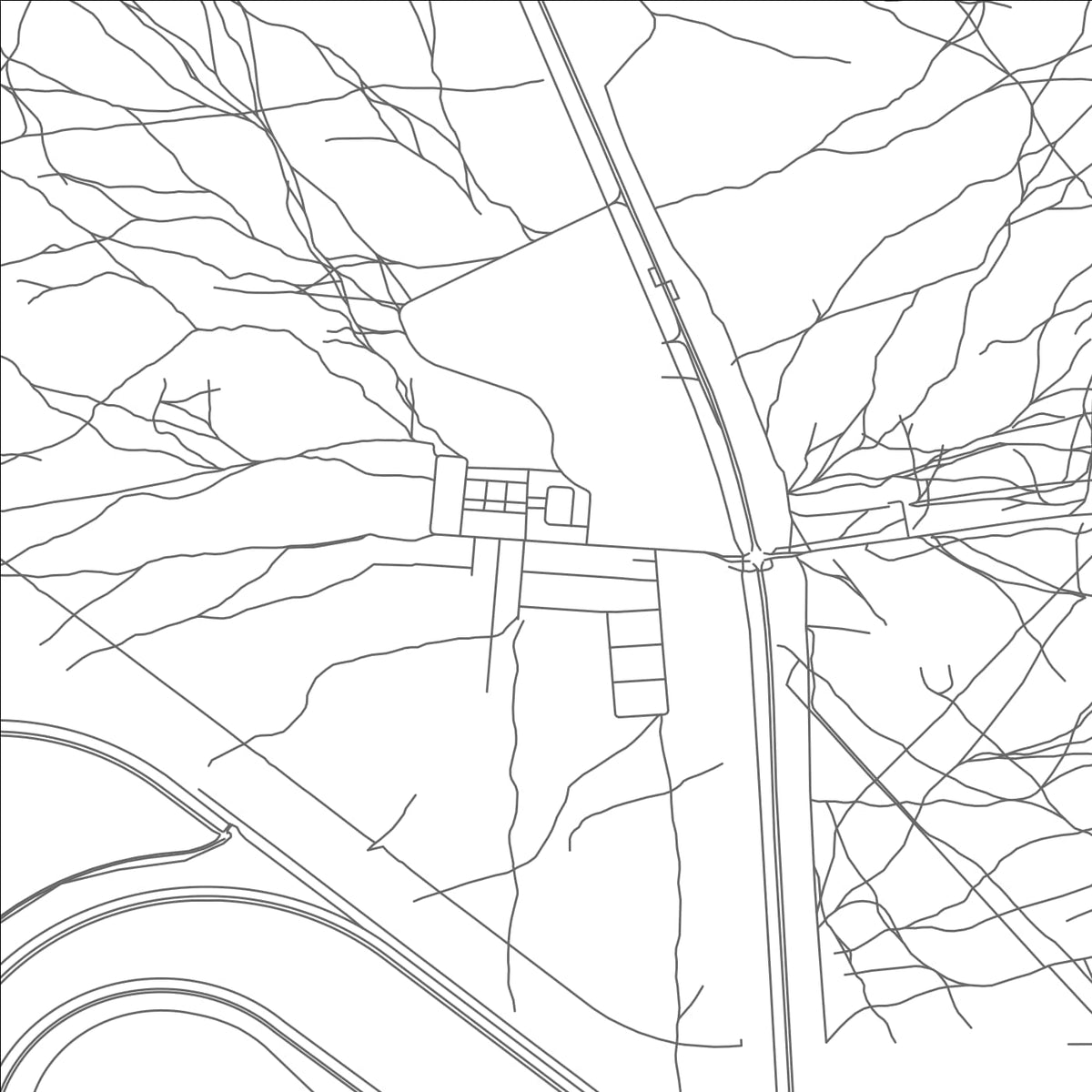 ROAD MAP OF AL KHURAYB, QATAR BY MAPBAKES