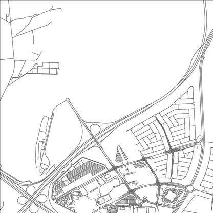 ROAD MAP OF JARĪ AZ̧ Z̧ABĪ, QATAR BY MAPBAKES