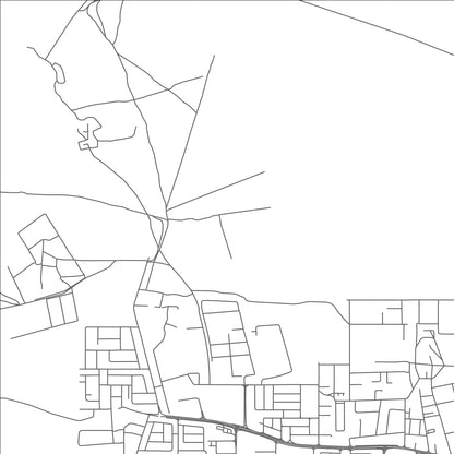 ROAD MAP OF JARĪ KHABĀB, QATAR BY MAPBAKES