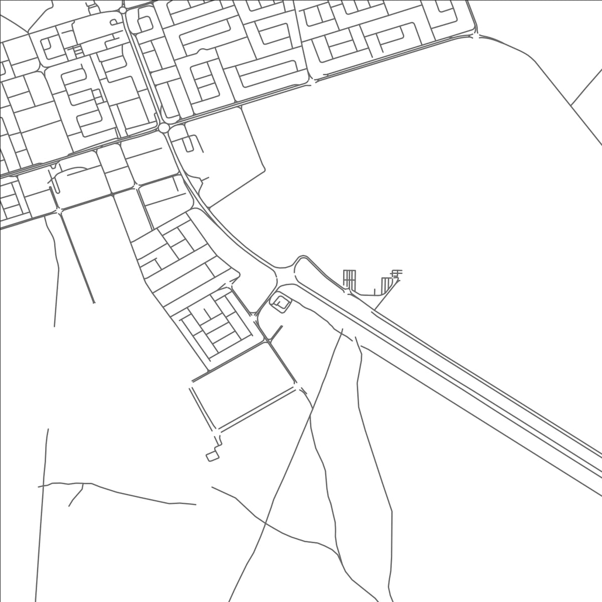 ROAD MAP OF MADĪNAT ASH SHAMĀL, QATAR BY MAPBAKES