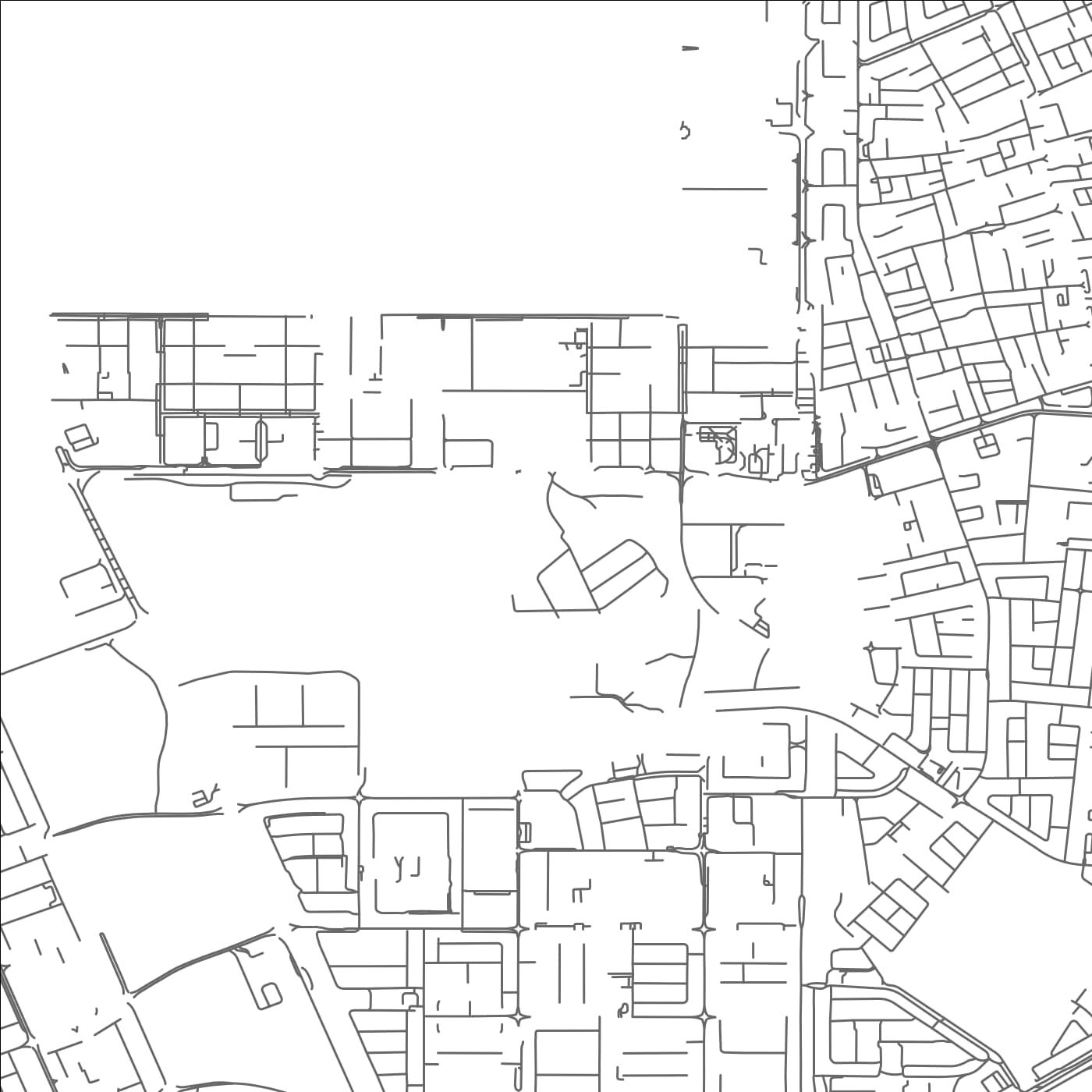 ROAD MAP OF MU‘AYDHIR RAWḐAT RĀSHID, QATAR BY MAPBAKES