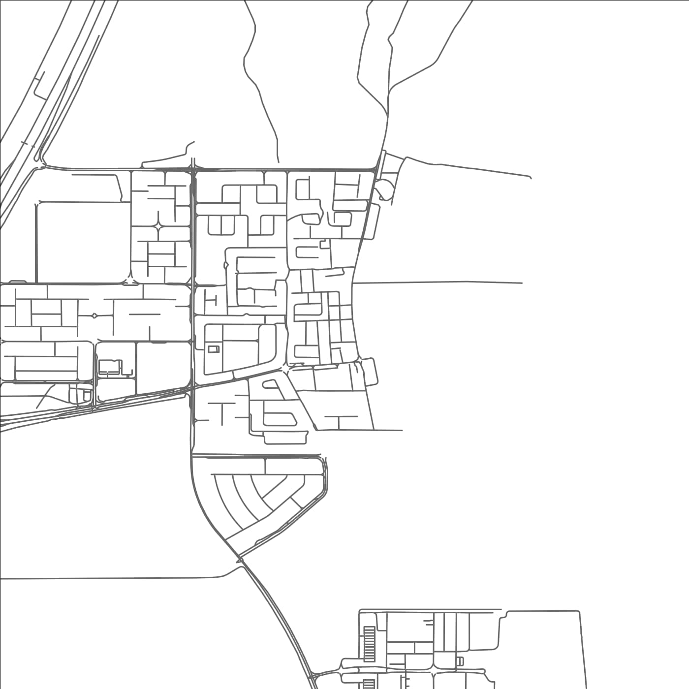 ROAD MAP OF SUMAYSIMAH, QATAR BY MAPBAKES