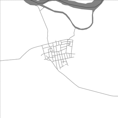 ROAD MAP OF BONGANDANGA, DEMOCRATIC REPUBLIC OF THE CONGO BY MAPBAKES