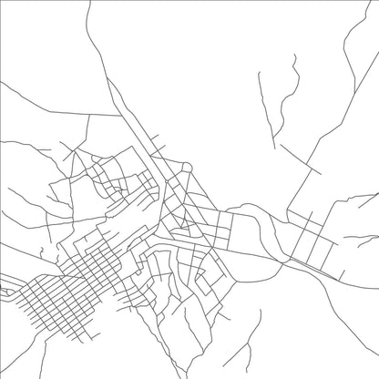 ROAD MAP OF MWEKA, DEMOCRATIC REPUBLIC OF THE CONGO BY MAPBAKES