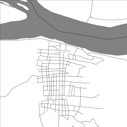 ROAD MAP OF YAKOMA, DEMOCRATIC REPUBLIC OF THE CONGO BY MAPBAKES