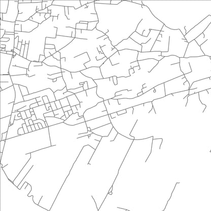 ROAD MAP OF BROWN HILL, SAINT KITTS AND NEVIS BY MAPBAKES