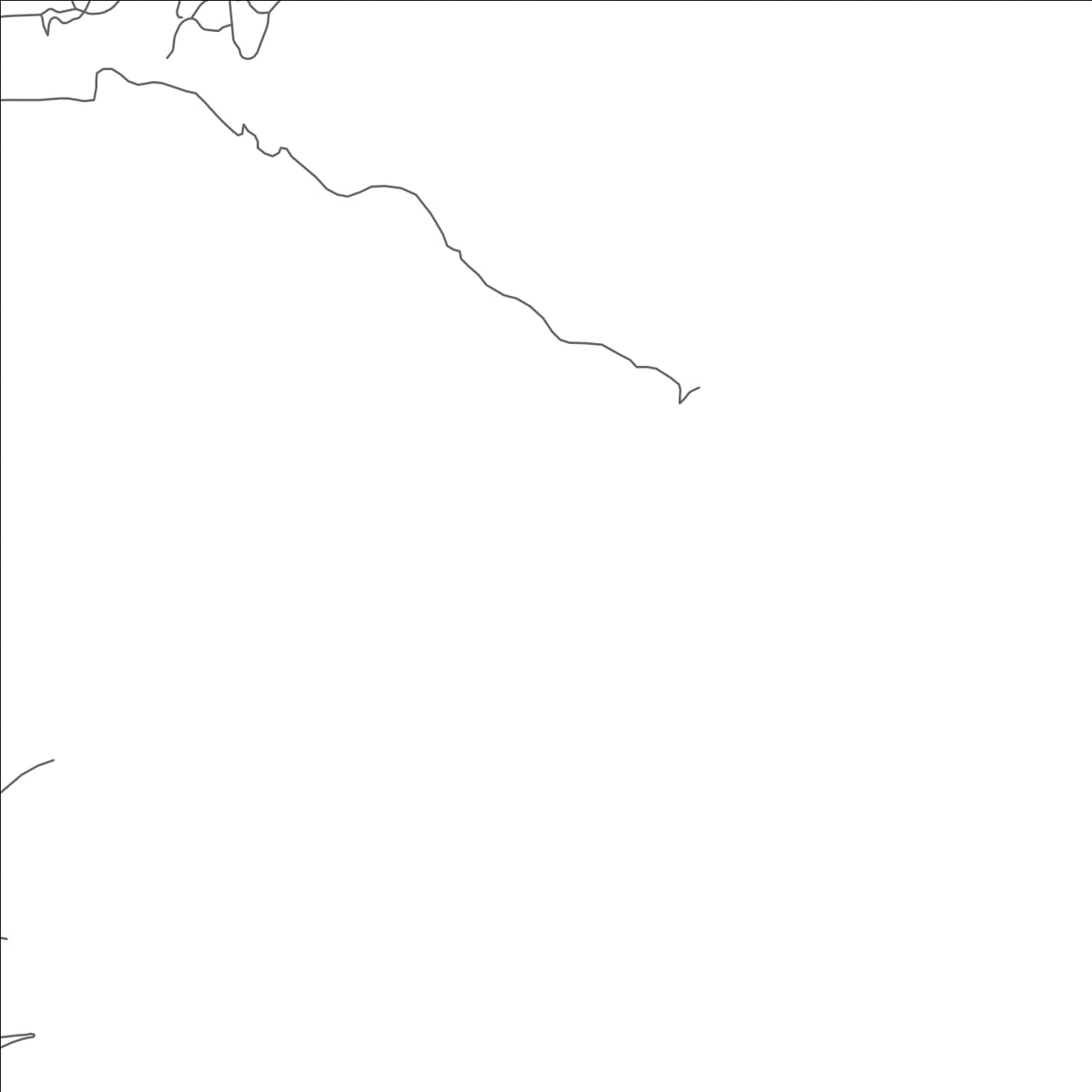 ROAD MAP OF BURTS, SAINT KITTS AND NEVIS BY MAPBAKES